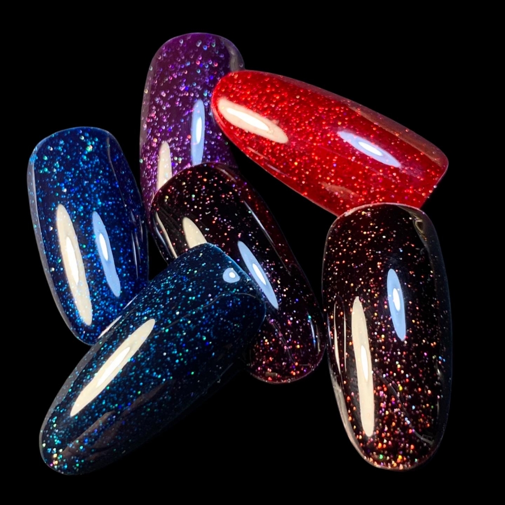 Q BY BETTER NAILS GO SPARKLE! - LAKIER HYBRYDOWY UV/LED 10ML