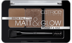 CATRICE BROW PALETTE MATT & GLOW POWDER & WAX PALETA DO BRWI