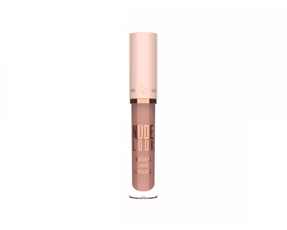 GOLDEN ROSE NATURAL SHINE LIPGLOSS-NUDE LOOK BŁYSZCZYK DO UST 