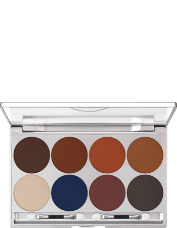 KRYOLAN EYE SHADOW PALETTE 8 COLORS SHADING PALETA 8 CIENI DO POWIEK