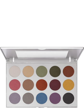 KRYOLAN EYE SHADOW PALETTE 15 COLORS TN3 PALETA 15 CIENI DO POWIEK