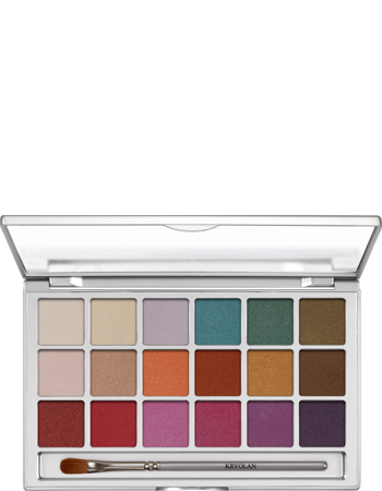 KRYOLAN EYE SHADOW VARIETY 18 COLORS V1 PALETA 18 CIENI DO POWIEK