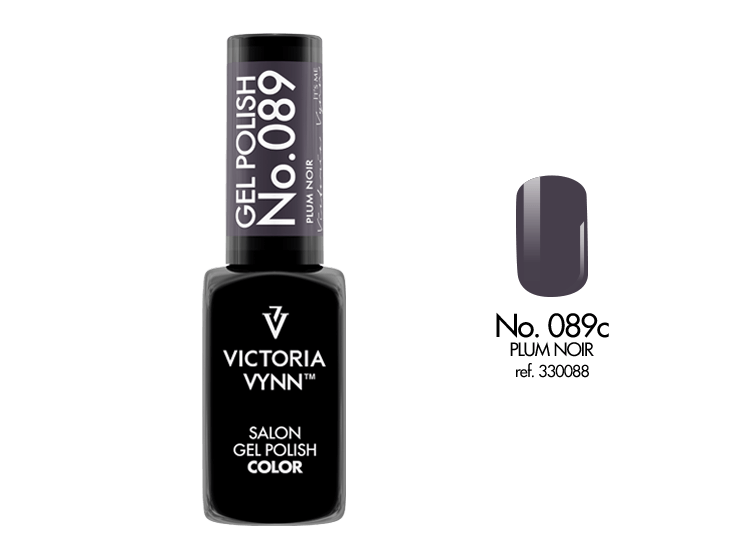  VICTORIA VYNN GEL POLISH LAKIER HYBRYDOWY 089 PLUM NOIR 8ML SALE