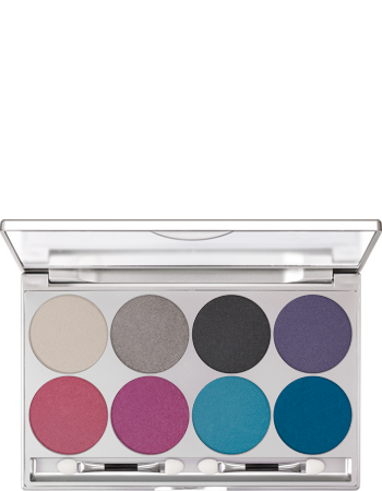 KRYOLAN VIVA BRILLIANT COLOR PALETTE 8 COLORS FR1 PALETA 8 CIENI DO POWIEK