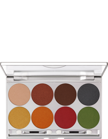 KRYOLAN VIVA BRILLIANT COLOR PALETTE 8 COLORS FR2 PALETA 8 CIENI DO POWIEK