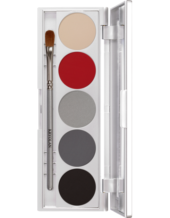 KRYOLAN SHADES 5 COLORS BUENOS AIRES PALETA 5 CIENI DO POWIEK