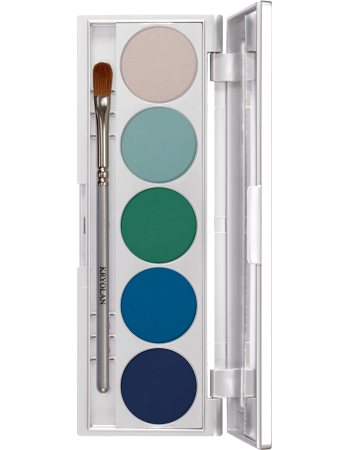 KRYOLAN SHADES 5 COLORS DUBLIN PALETA 5 CIENI DO POWIEK