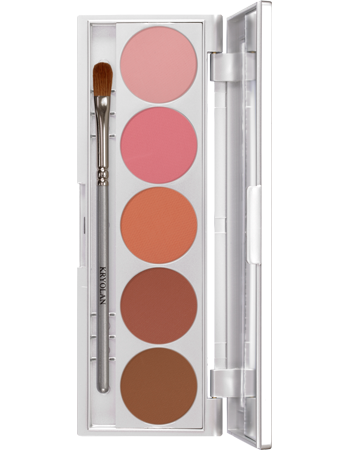 KRYOLAN SHADES 5 COLORS FLORENCE PALETA 5 CIENI DO POWIEK