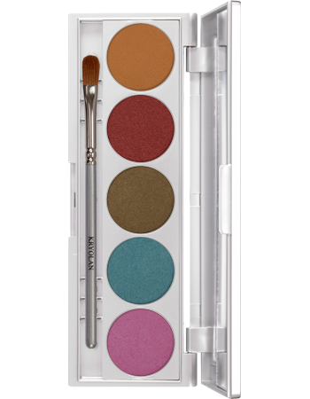 KRYOLAN SHADES 5 COLORS LAS VEGAS PALETA 5 CIENI DO POWIEK