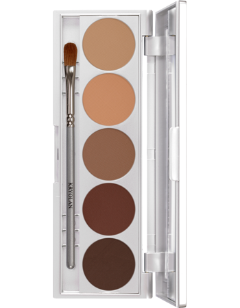 KRYOLAN SHADES 5 COLORS MUSCAT PALETA 5 CIENI DO POWIEK