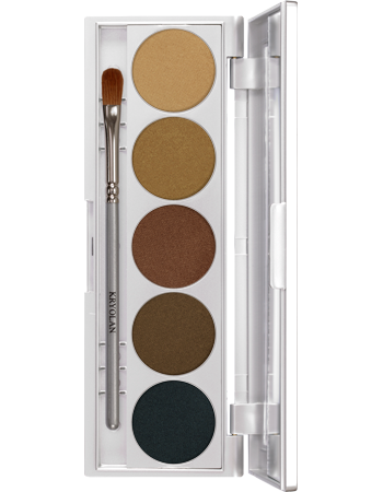 KRYOLAN SHADES 5 COLORS SANTIAGO PALETA 5 CIENI DO POWIEK