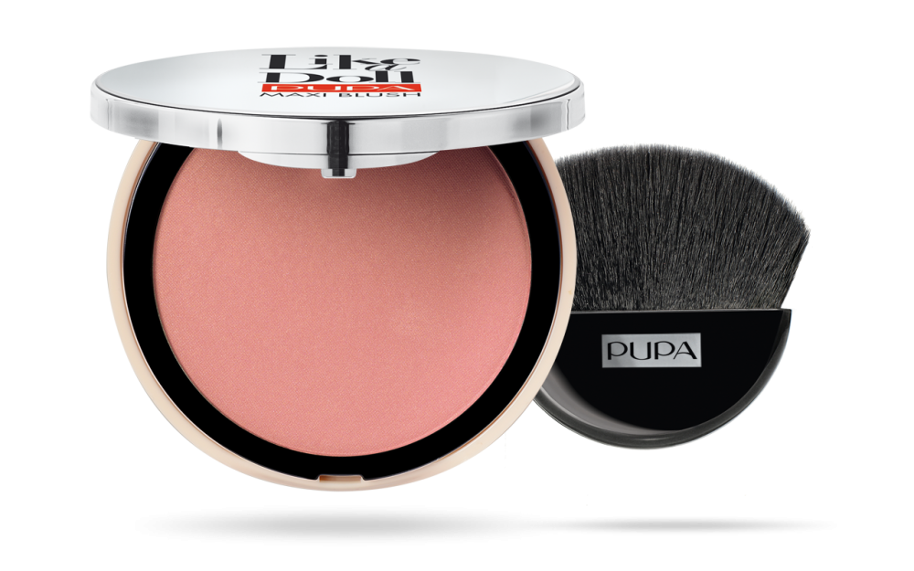 PUPA MILANO LIKE A DOLL MAXI BLUSH RÓŻ DO POLICZKÓW W KOMPAKCIE