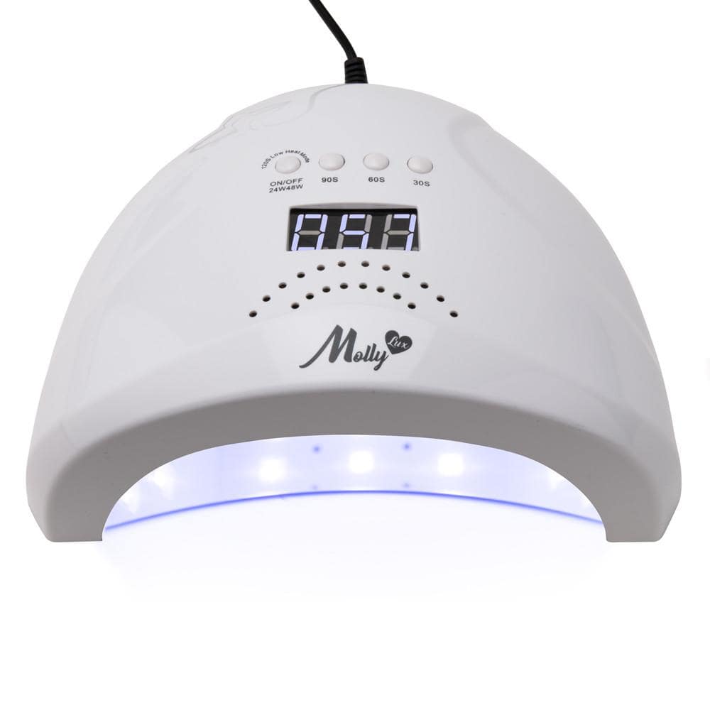 MOLLY LAC LAMPA DO PAZNOKCI DUAL UV/LED 48W MOLLY LUX 1S BIAŁA