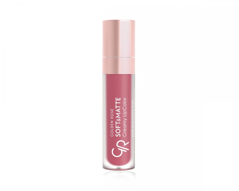 GOLDEN ROSE SOFT MATTE CREAMY LIP COLOR MATOWA POMADKA DO UST W PŁYNIE