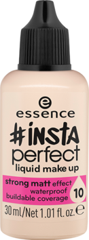 ESSENCE INSTA PERFECT LIQUID MAKE UP MATOWY PODKŁAD DO TWARZY