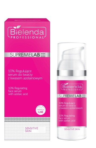 BIELENDA SUPREMELAB SENSITIVE SKIN 10% SERUM DO TWARZY Z KWASEM AZELAINOWYM 50ML