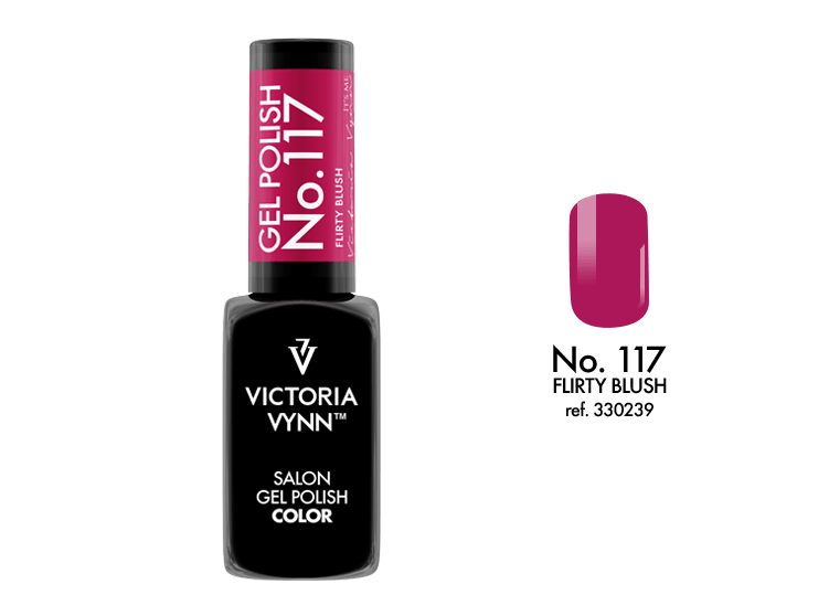  VICTORIA VYNN GEL POLISH LAKIER HYBRYDOWY 117 FLIRTY BLUSH 8ML SALE