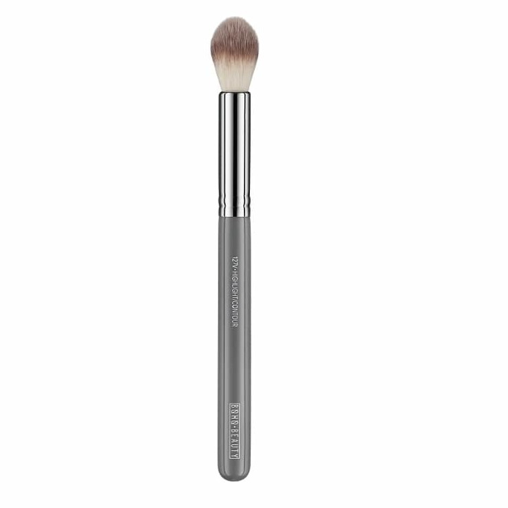 BOHO BEAUTY HIGHLIGHT CONTOUR BRUSH PĘDZEL DO ROZŚWIETLACZA 127V SZARY