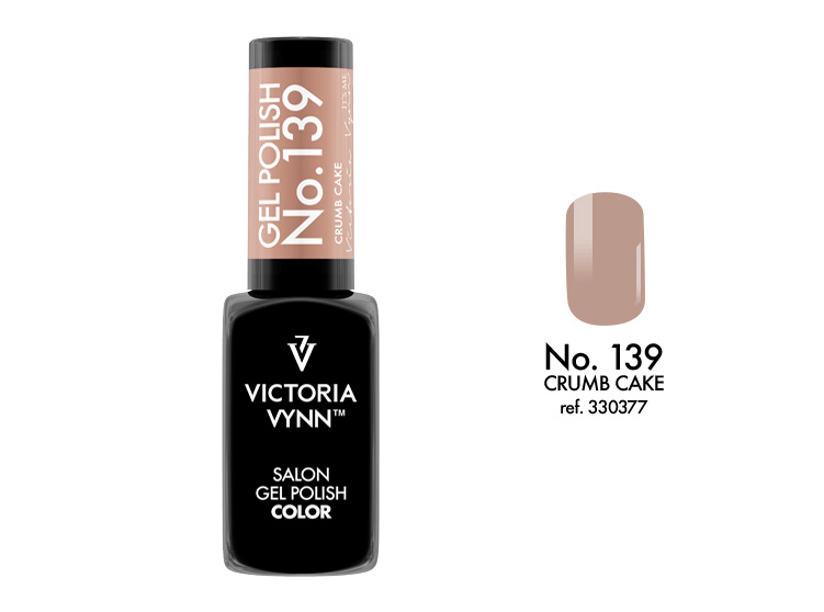  VICTORIA VYNN GEL POLISH LAKIER HYBRYDOWY 139 CRUMB CAKE 8ML SALE