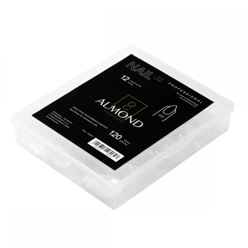 OCHO NAILS GÓRNE FORMY ALMOND 120SZT