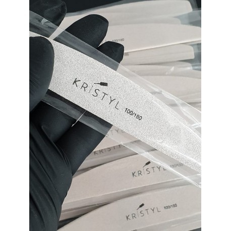 KRISTYL NAIL FILE PILNIK PÓŁKSIĘŻYC 150/150