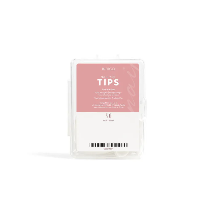 TIPSY DO ZDOBIEŃ BIAŁE 50SZT