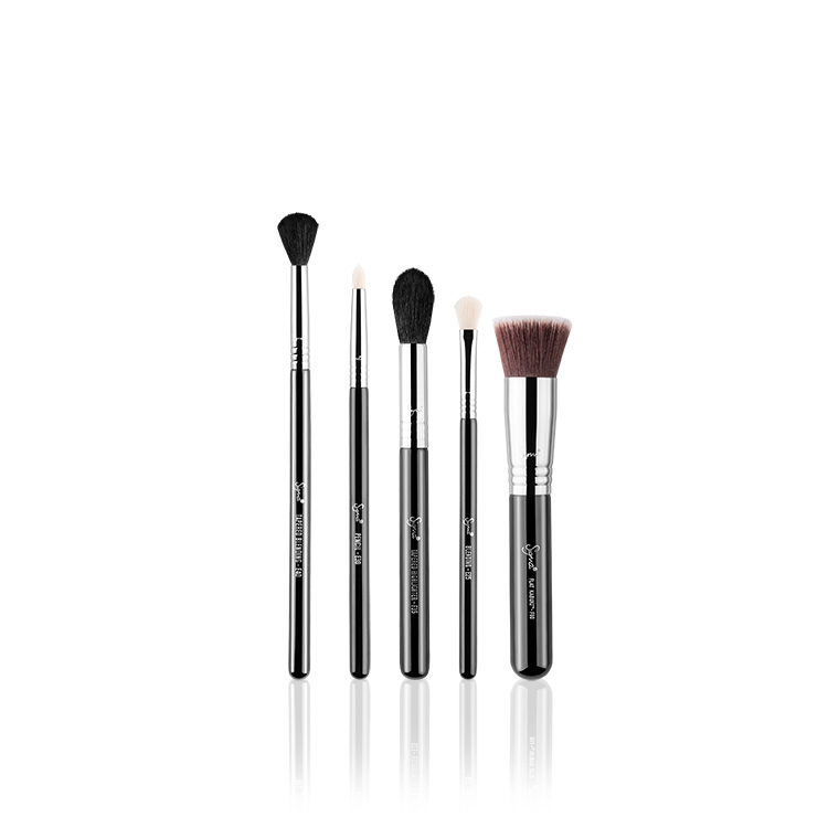 SIGMA BEAUTY MOST WANTED BRUSH SET ZESTAW 5 PĘDZLI DO TWARZY I OCZU