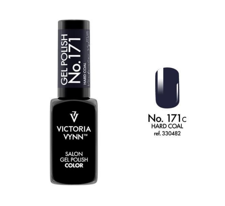  VICTORIA VYNN GEL POLISH LAKIER HYBRYDOWY 171 HARD COAL 8ML SALE