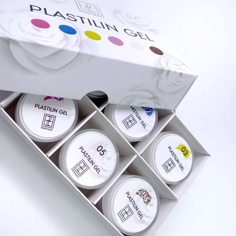 MADINAIL 4D PLASTILIN GEL SET - ZESTAW ŻELI DO STYLIZACJI PAZNOKCI PLASTLIN