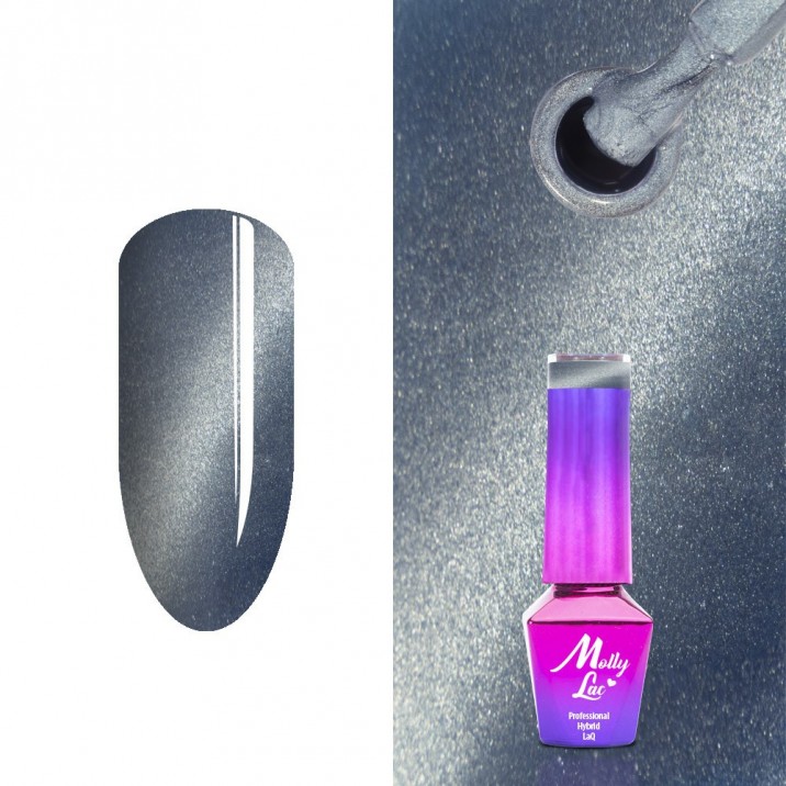 MOLLY LAC LAKIER HYBRYDOWY UV LED CAT EYE 5ML