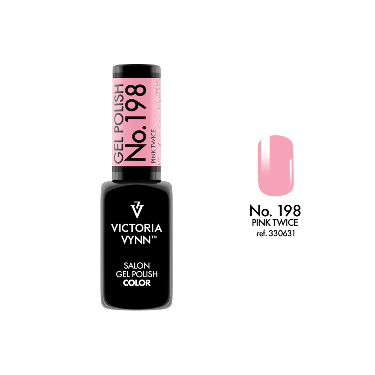  VICTORIA VYNN GEL POLISH LAKIER HYBRYDOWY 198 PINK TWICE 8ML SALE