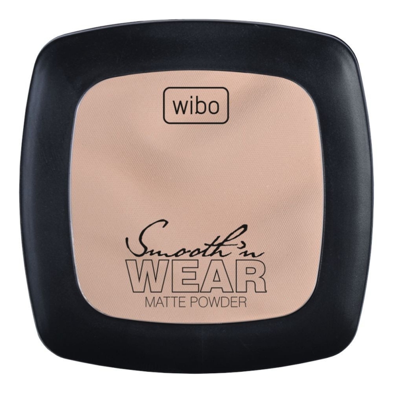 WIBO SMOOTH & WEAR MATTE POWDER PUDER PRASOWANY 