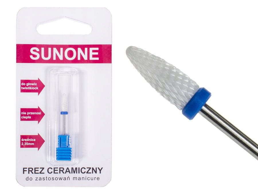 SUNONE FREZ CERAMICZNY STOŻEK ŚREDNI CS2