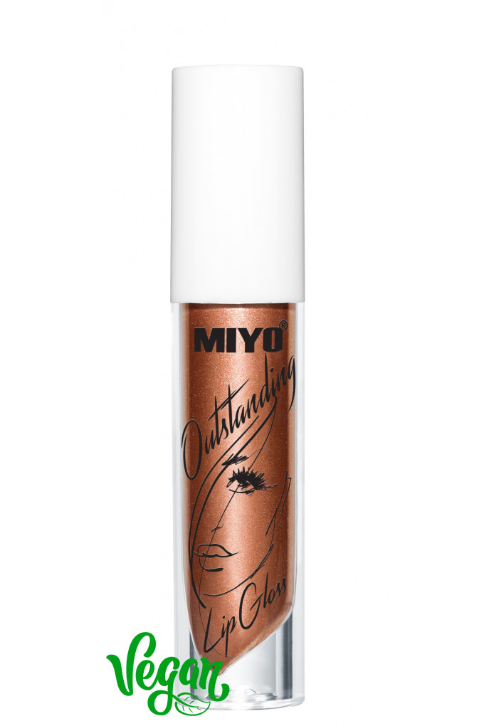 MIYO LIP GLOSS OUTSTANDING METALIC EYE AND LIP TOPPER METALICZNY BŁYSZCZYK DO UST