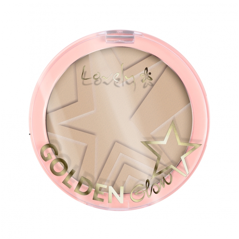 LOVELY GOLDEN GLOW NEW EDITION PUDER DO KONTUROWANIA TWARZY