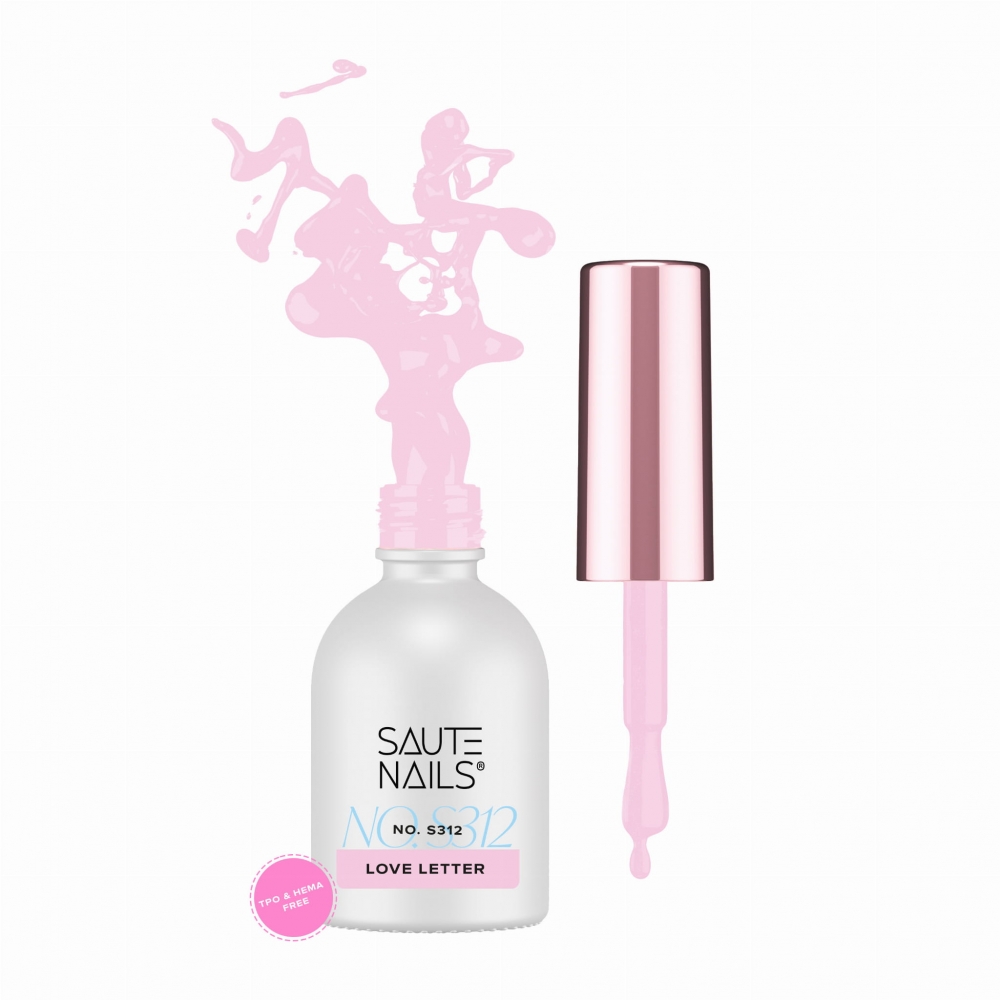 SAUTE NAILS LAKIER DO PAZNOKCI PÓŁTRANSPARENTNY DO BABYBOOMER I FRENCH