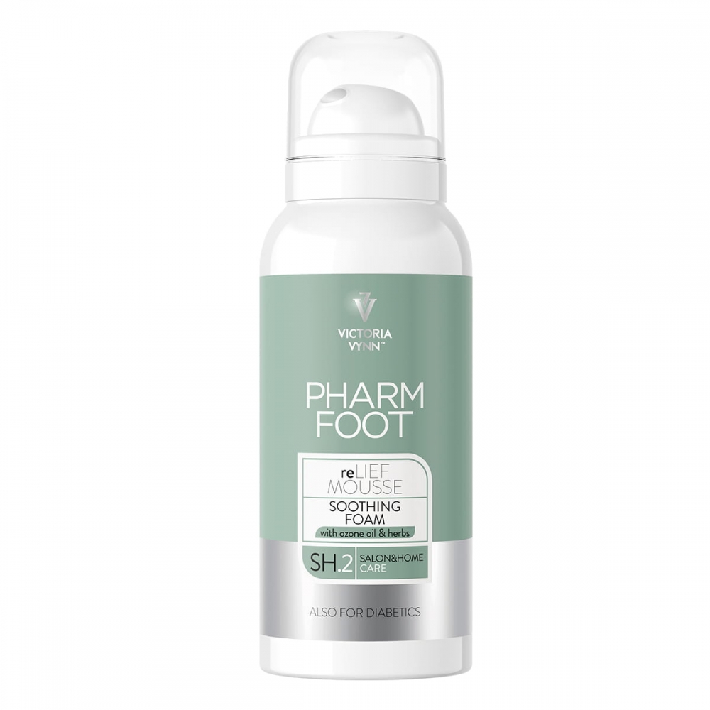 PHARM FOOT REFIL MOUSSE KOJĄCA PIANKA Z OLIWĄ OZONOWANĄ I ZIOŁAMI 105ML