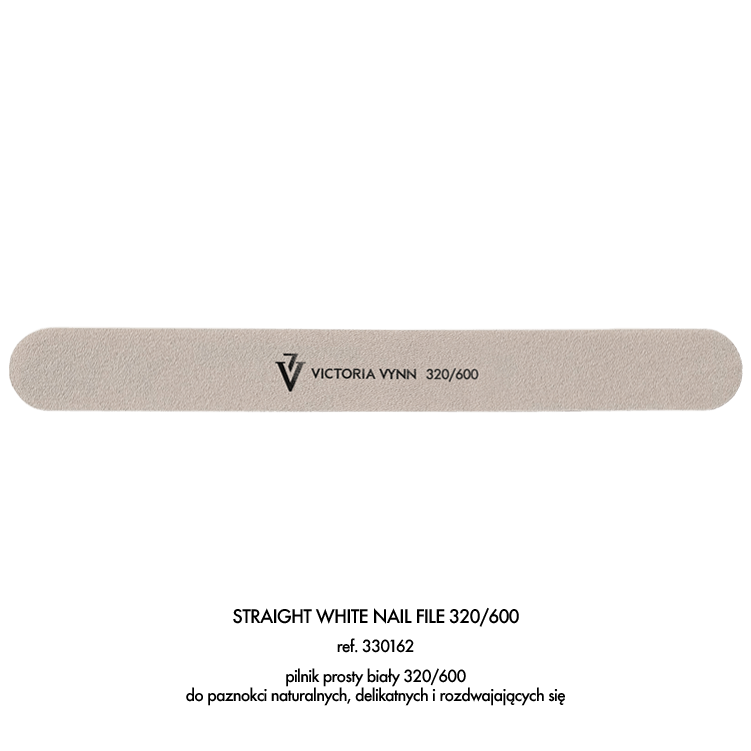 VICTORIA VYNN STRAIGHT NAIL FILE PILNIK PROSTY 320/600