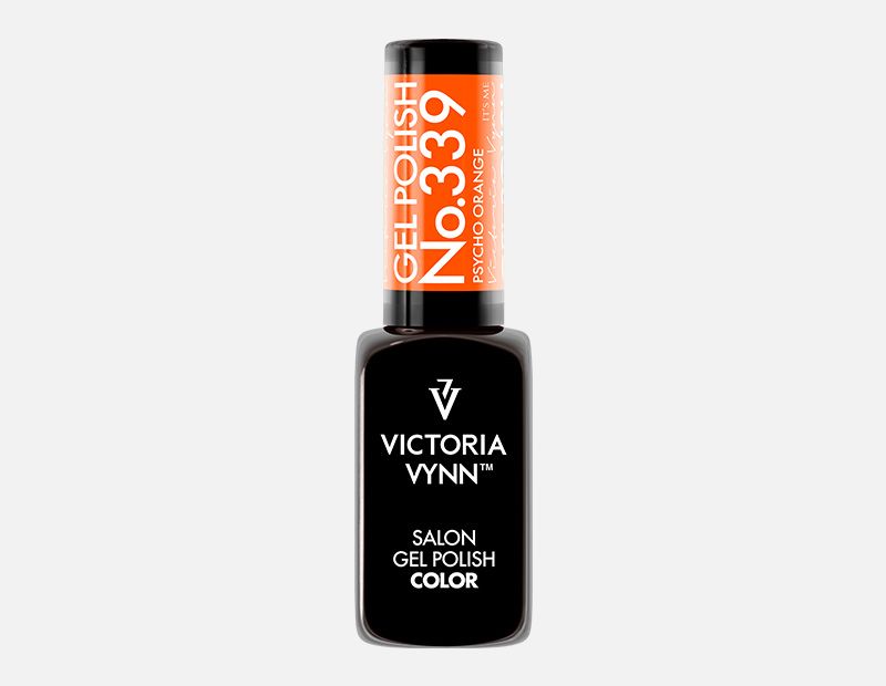  VICTORIA VYNN GEL POLISH LAKIER HYBRYDOWY 339 PSYCHO ORANGE  8ML SALE