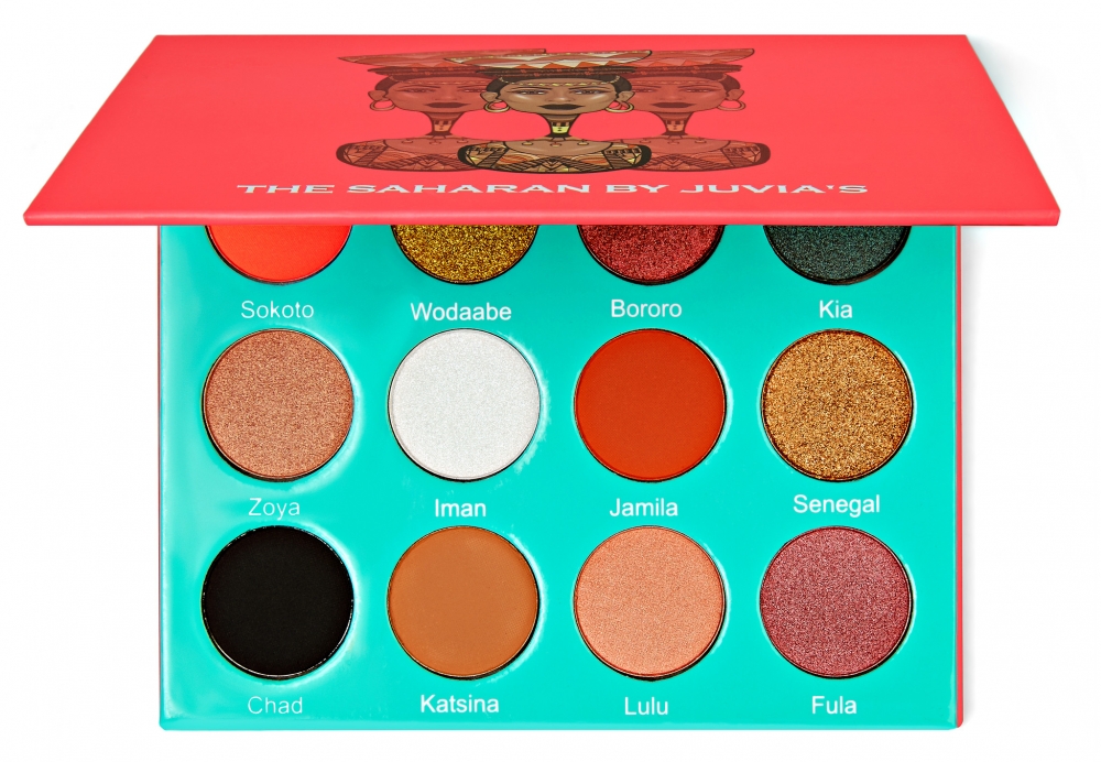 JUVIA'S PLACE THE SAHARAN PALETTE PALETA CIENI