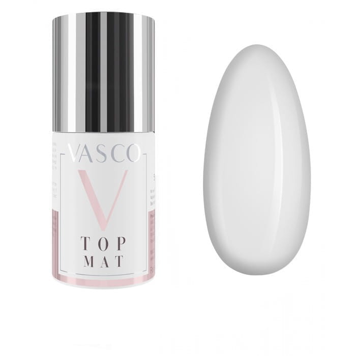 VASCO TOP MAT 6ML - MATOWY TOP COAT UV/ LED