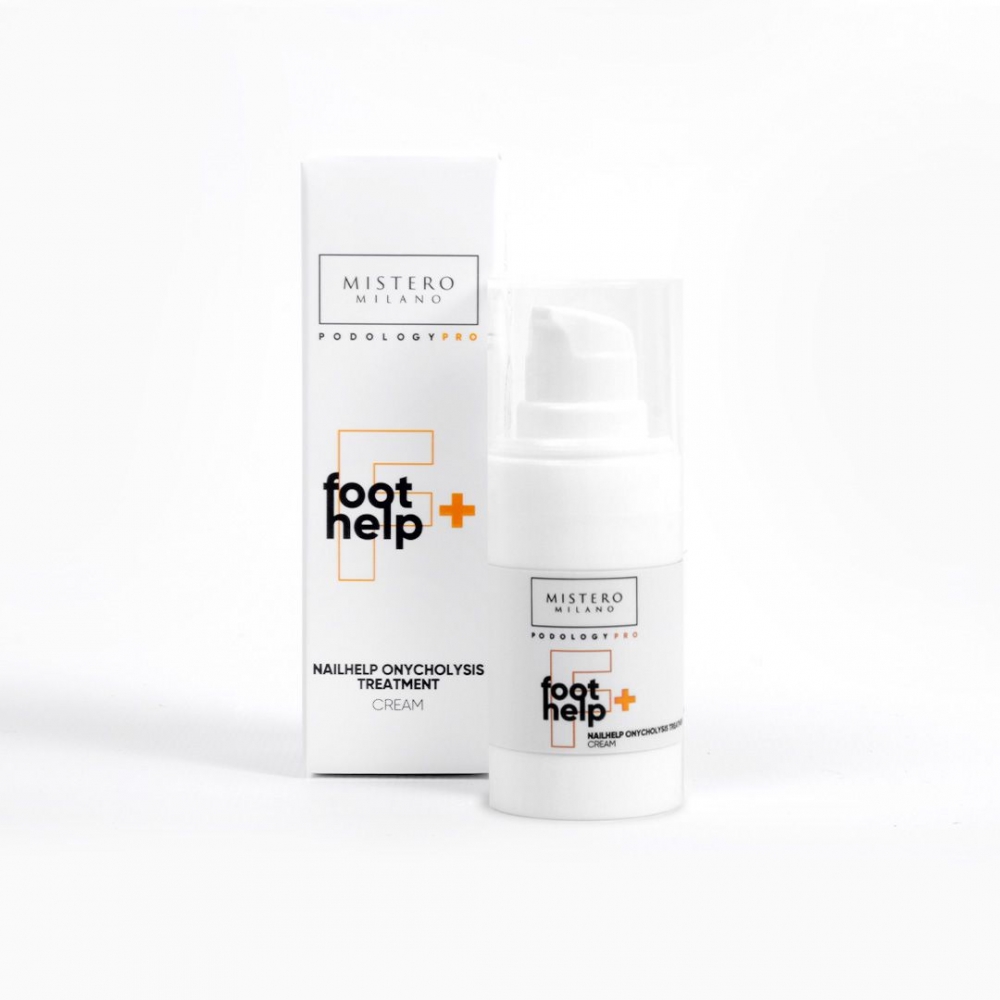MISTERO MILANO KREM DO PIELĘGNACJI PAZNOKCI Z ONYCHOLIZĄ FOOT HELP+ 15g (4079)