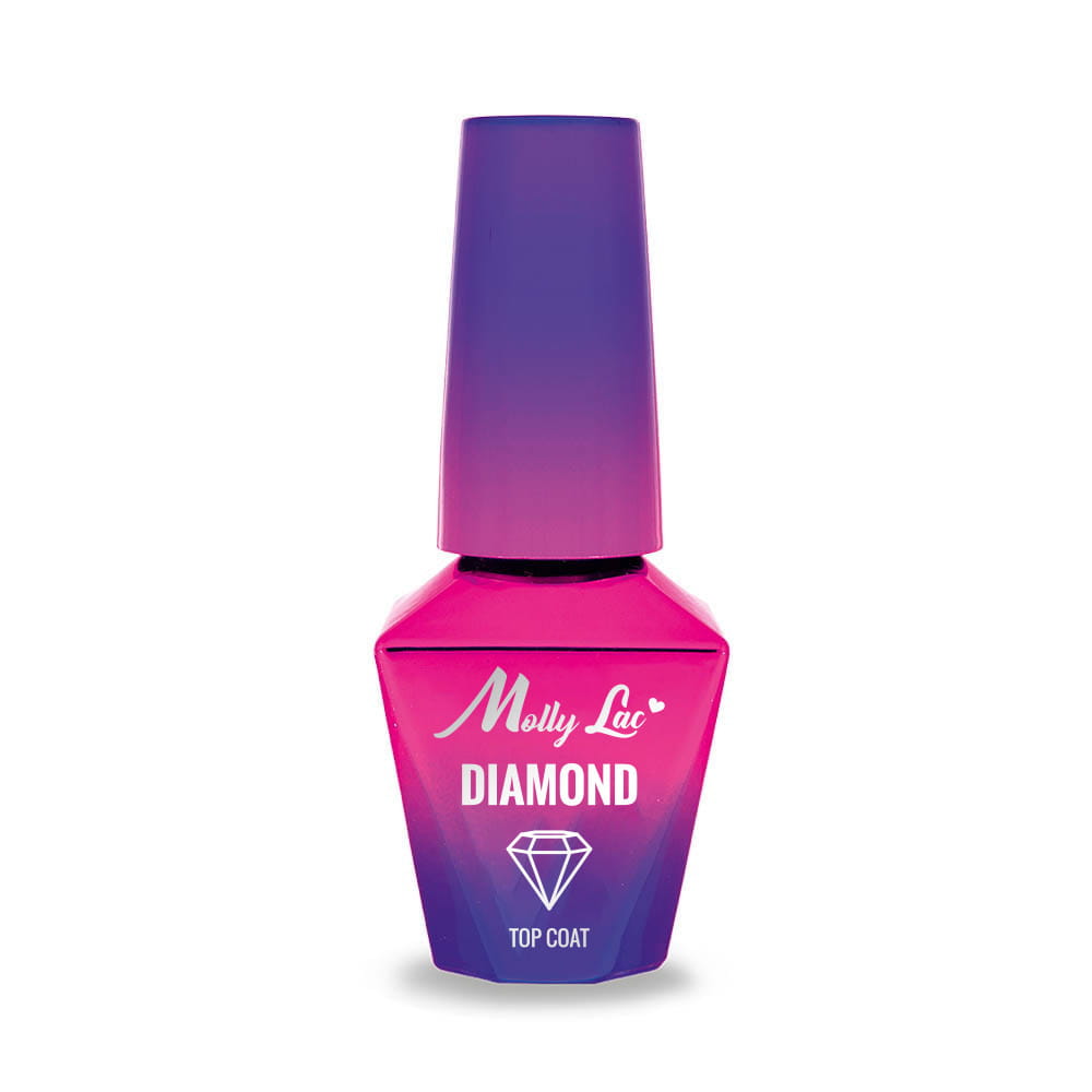 MOLLY LAC DIAMOND TOP - REWOLUCYJNY TOP DO LAKIERÓW KLASYCZNYCH 10ML