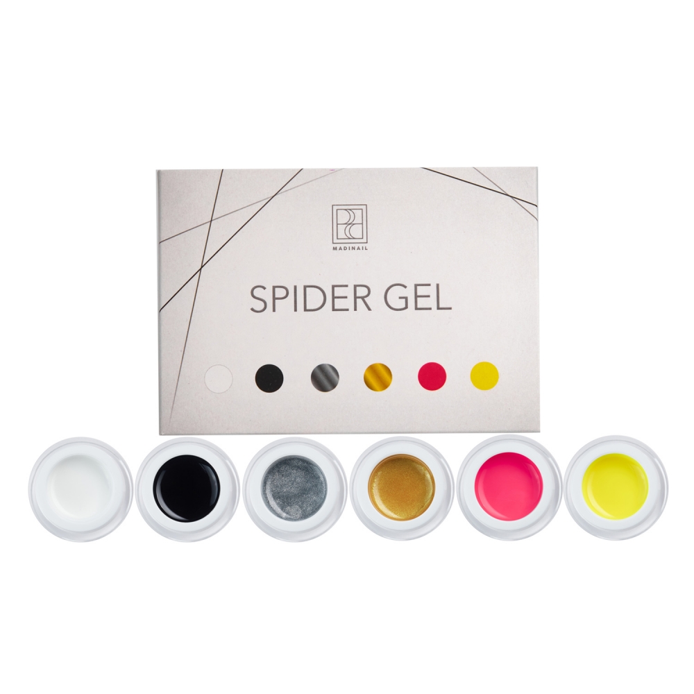 MADINAIL GIFT SET SPIDERWEB - ZESTAW ŻELI SPIDER