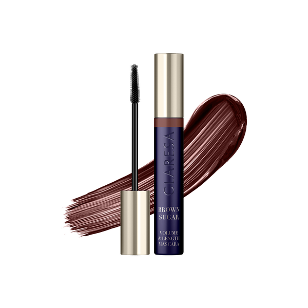 CLARESA BROWN SUGAR MASCARA TUSZ DO RZĘS BRĄZOWY WYDŁUŻAJĄCO POGRUBIAJĄCY