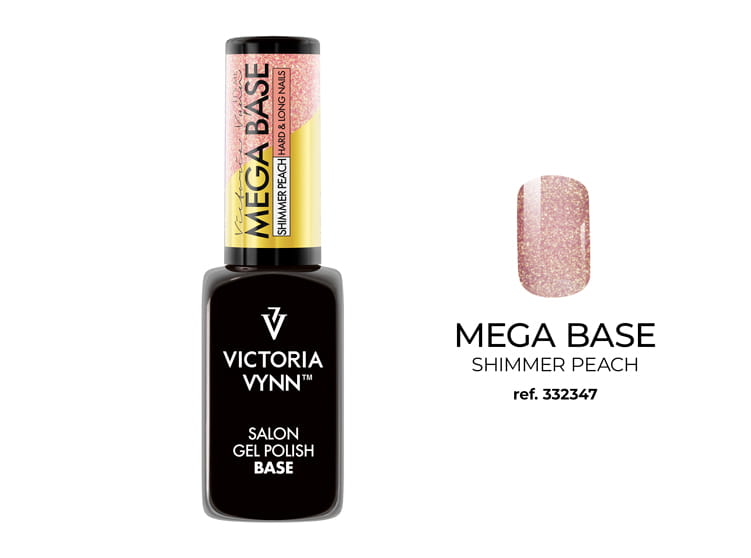 VICTORIA VYNN MEGA BASE SHIMMER PEACH 8ML