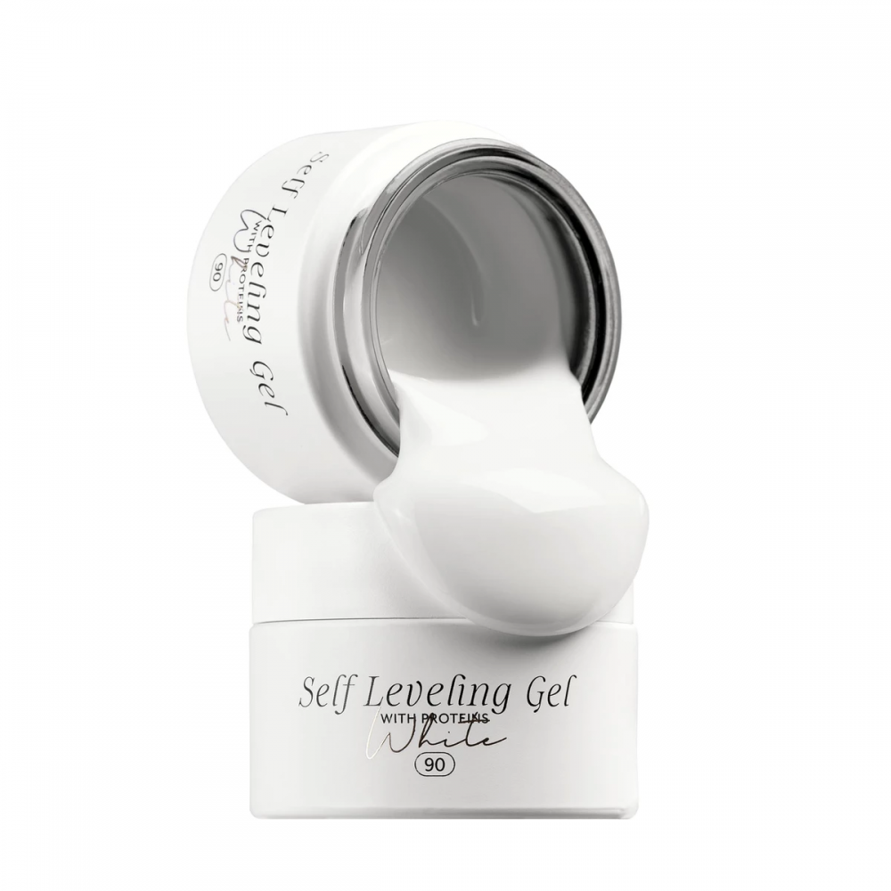 SELF LEVELING GEL WITH PROTEINS 90 WHITE 15g