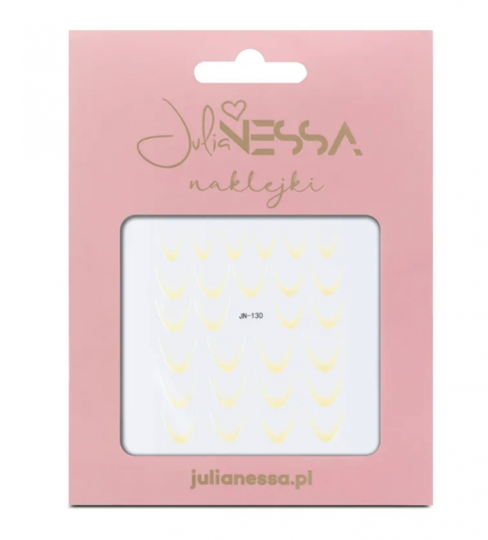 JULIA NESSA NAKLEJKI NA PAZNOKCIE FRENCH