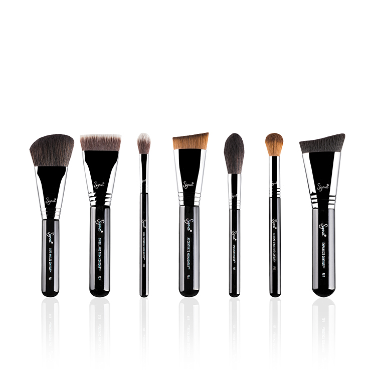 SIGMA BEAUTY HIGHLIGHT AND CONTOUR BRUSH SET PROFESJONALNY ZESTAW PĘDZLI DO KONTUROWANIA