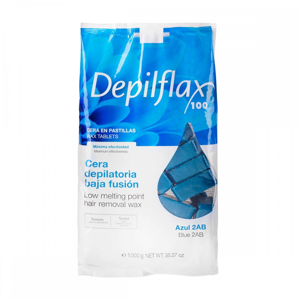 ACTIVESHOP DEPILFLAX WOSK TWARDY BEZPASKOWY DO DEPILACJI 1KG AZULEN 
